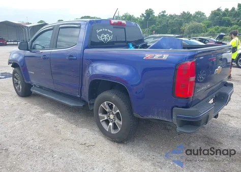 2017 Chevrolet Colorado Z71 from USA, damaged, VIN 1GCGSDEN2H1302626